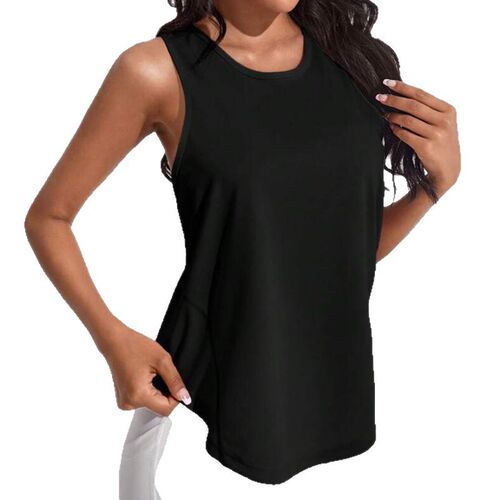 Summer new Xishi ranked yoga vest mesh breathable racecourse back sports quick-drying and cool loose top