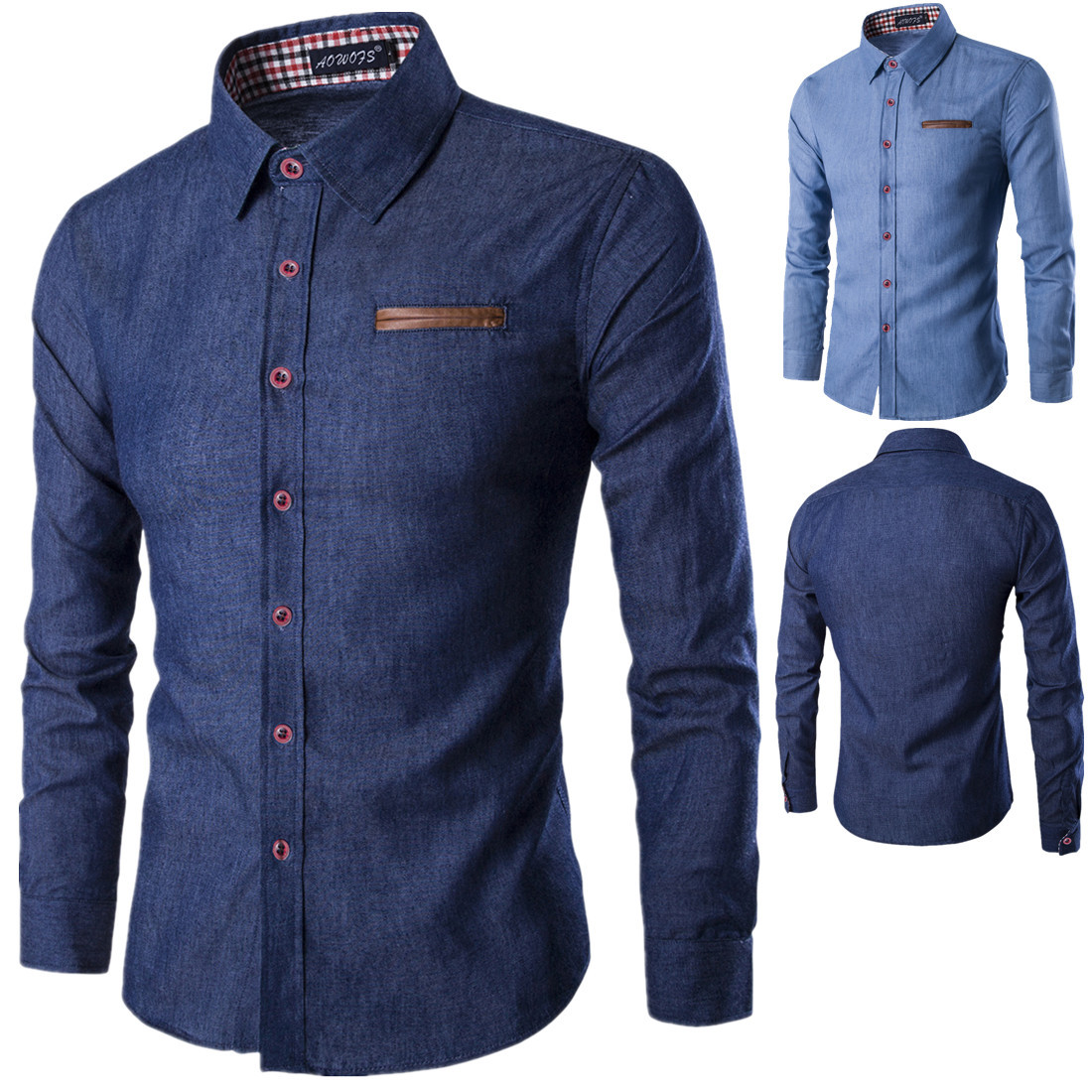 autumn denim shirt