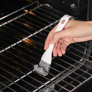 Stove Cleaning Brush Multifunctional Kitchen Stove Cleaning Gap Brush Sink Dead Angle Barbecue Mesh Cleaning Small Brush