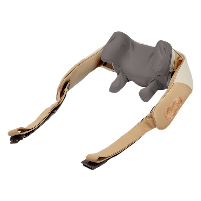 Masajeador de columna cervical multifunción transfronteriza cuello hombro compresa caliente clip de cuello amasado chal trapecio masajeador de hombro y cuello