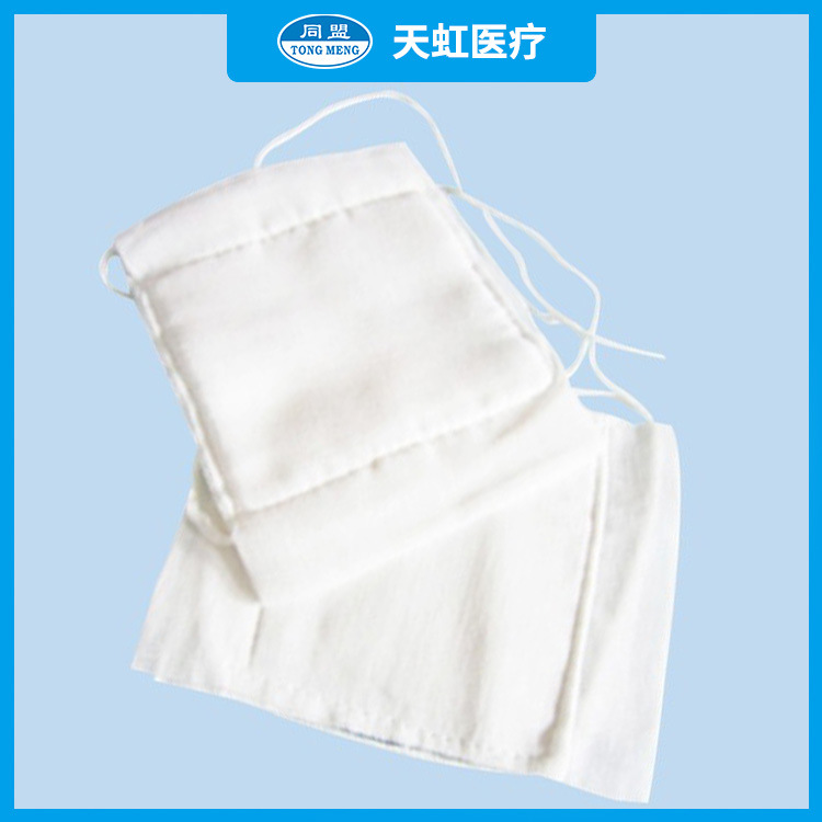 天虹供应 12层纱布口罩 河南 新乡 焦作 纱布防尘口罩脱脂绑带式