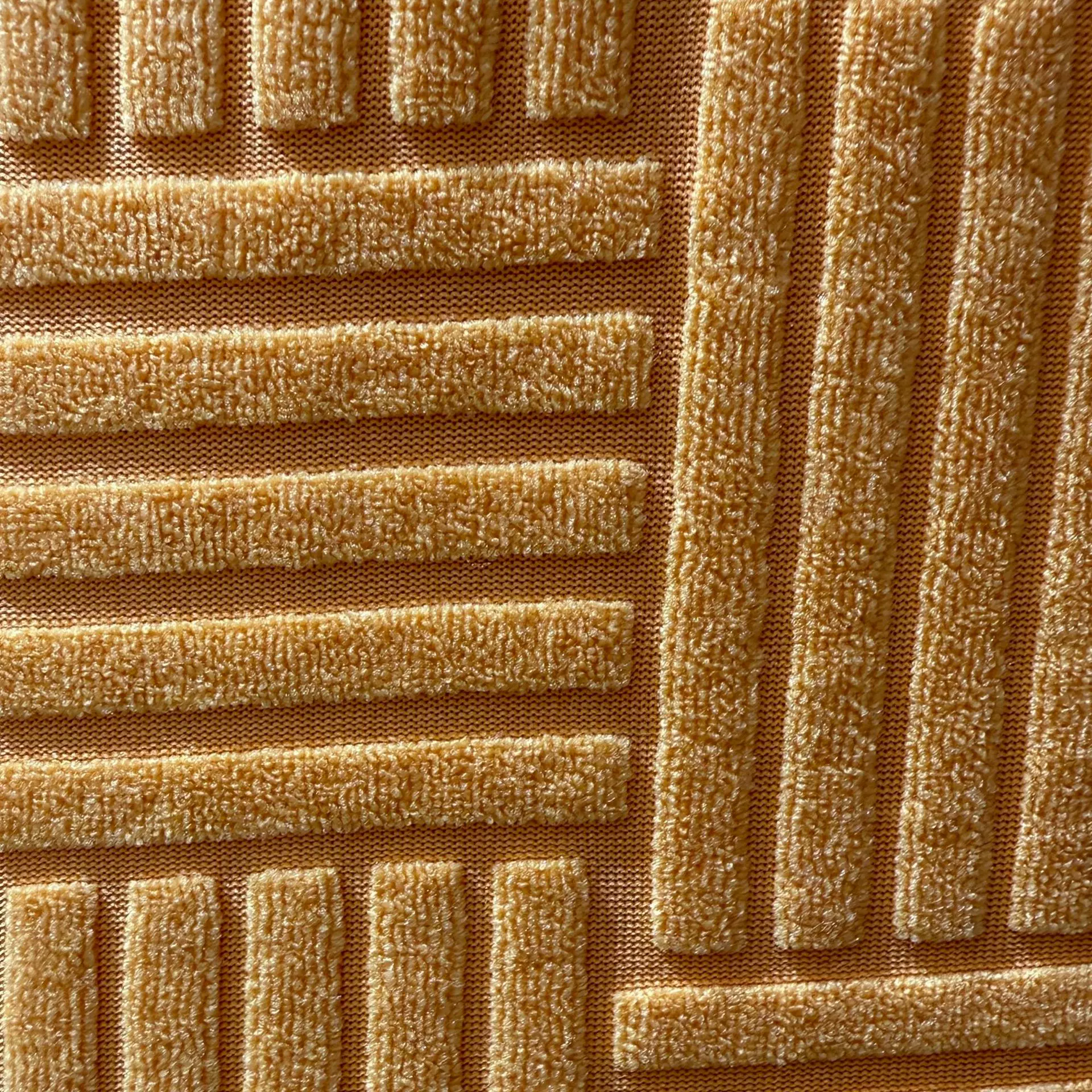 毛巾布提花五道杠布料服装箱包沙发抱枕玩具面料