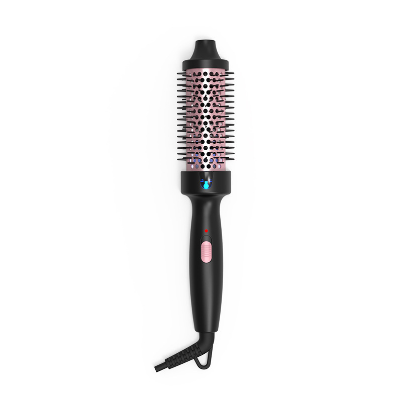 新しい多機能ヘアストレート櫛家庭用陶磁器ストレート器直巻両用怠け者電気カール棒ブロー櫛|undefined