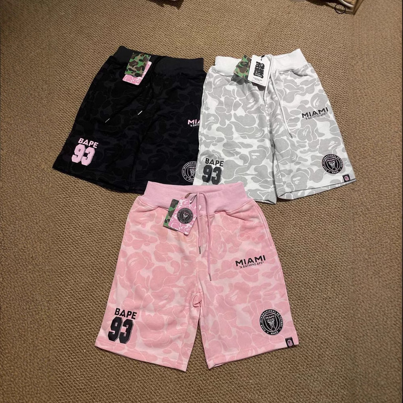 Cross-border wholesale BAPEX Miami tide shorts foreign trade a generation of ape head MIAMI casual sports pants