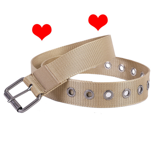 Nylon pin buckle 16 hole street stall belt running arena tactical belt manufacturer has large supply and preferential treatment