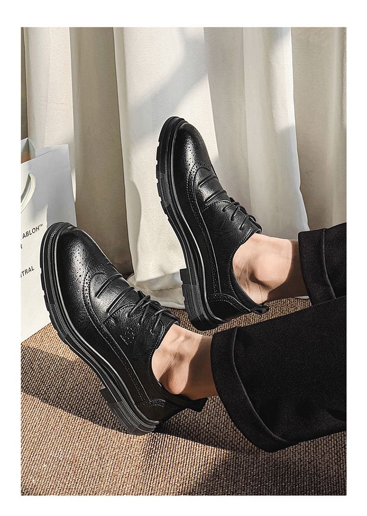 Suit Wedding Groom Business Formal Casual Leather Shoes Men_voghion.com