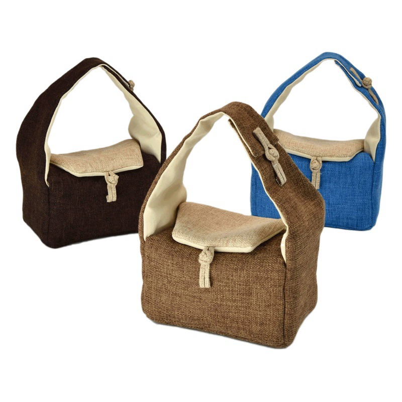 Портативный открытый чайный набор кунг-фу один или два горшка два четыре или четыре восьмидесяти чашек костюм для хранения тканевая сумка коробка печатный логотип