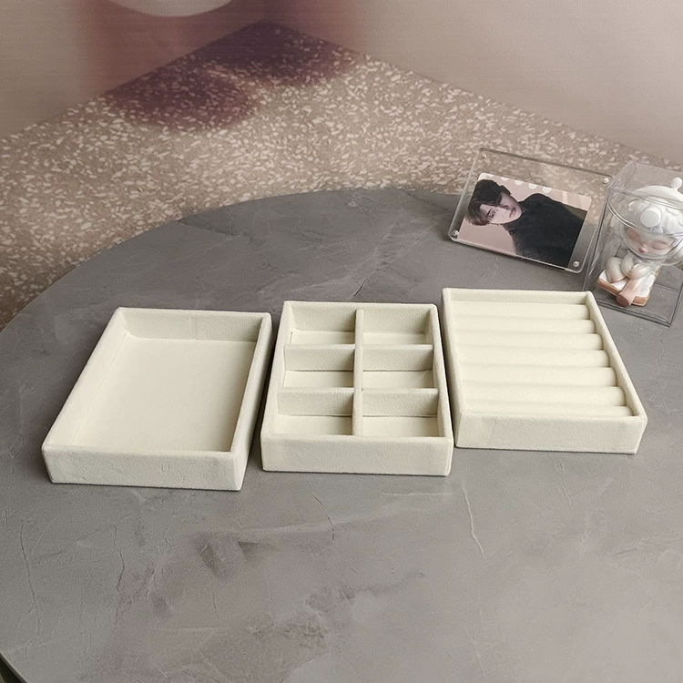 Ring Storage Box Jewelry Velvet Drawer from Yomiego
