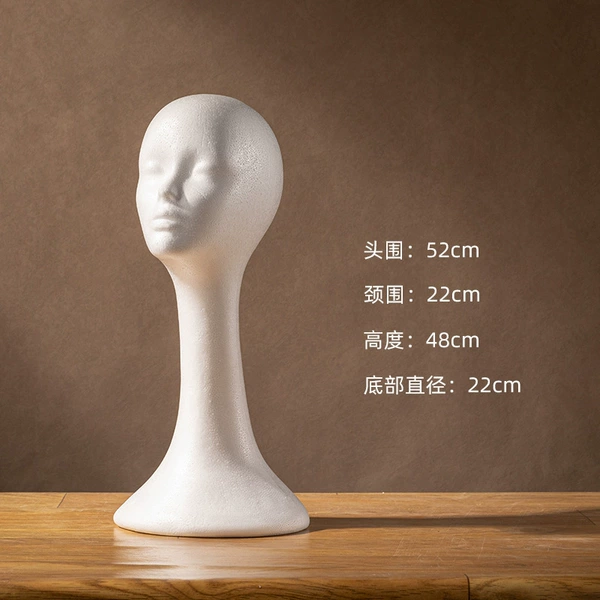The long white foam head [can be inserted into pins] is a great value for money!