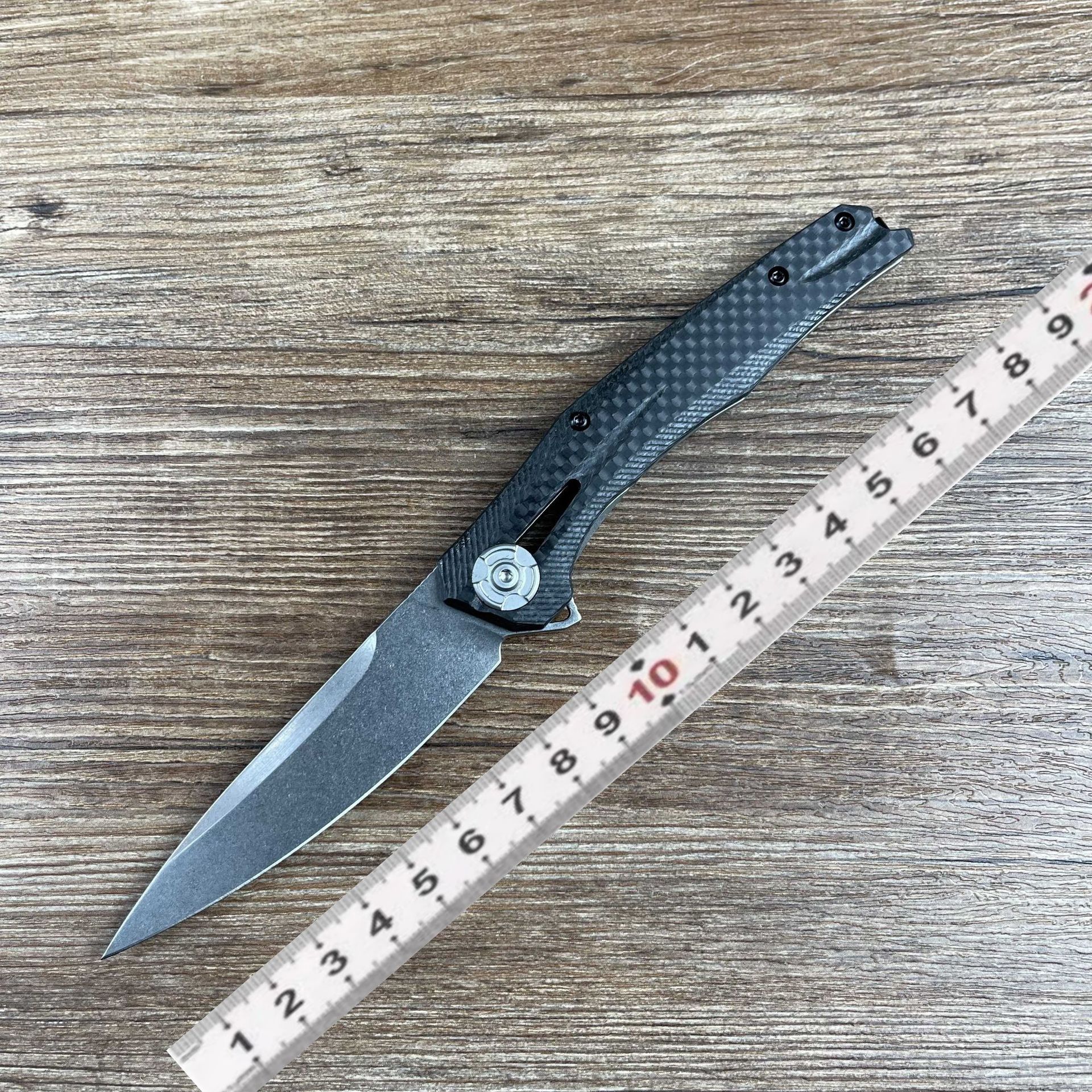 ZT0707轴承钛合金折叠刀S35VN高硬度户外荒野求生锋利便携口袋刀