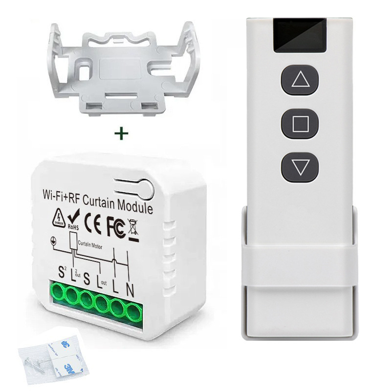 Controlador Inteligente de Motor Tubular de ABS y PC con Control Remoto y WiFi para Hogar