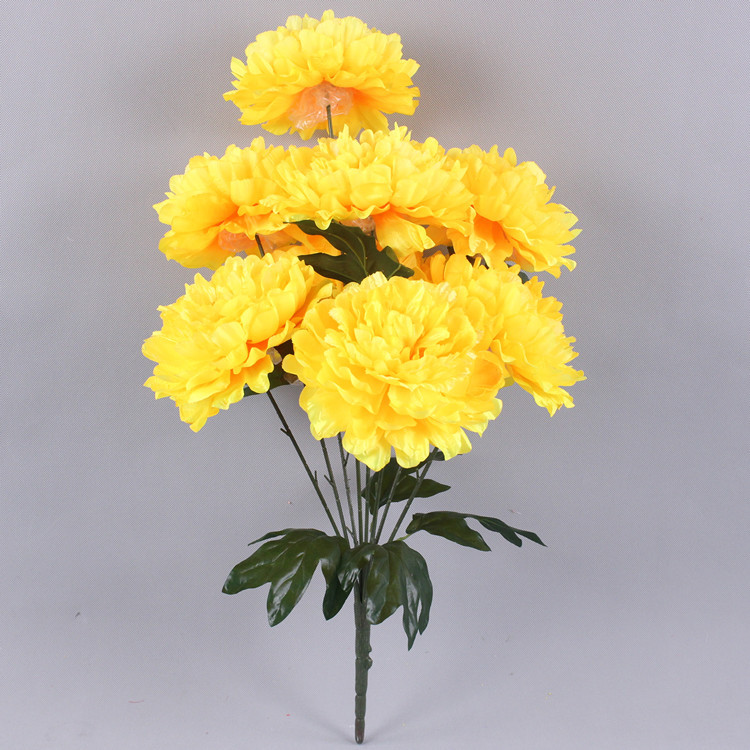 9 rich peony (yellow)