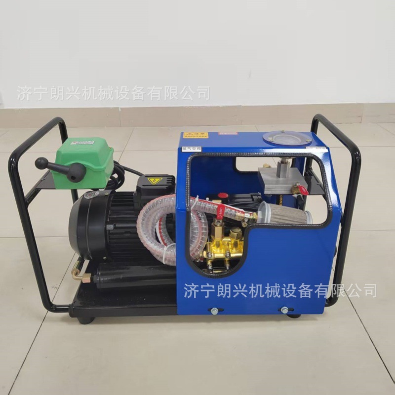 LB-7X10皮带机硫化机加压泵 1.1kw电动水压泵 便携式打压泵