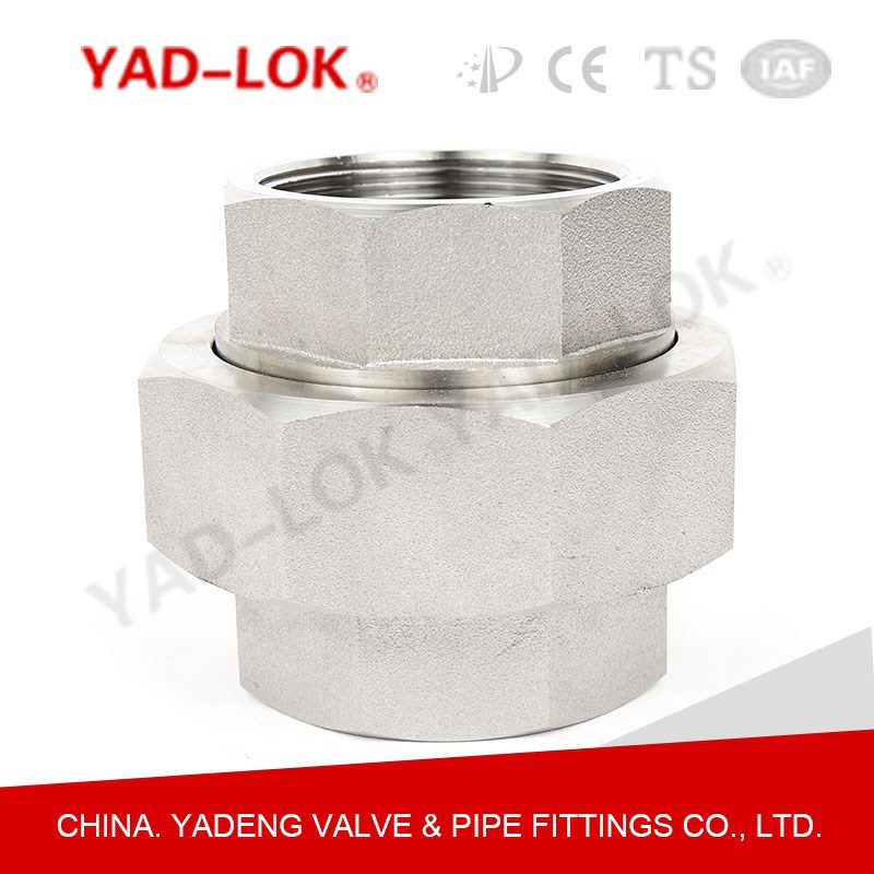 YAD亚登不锈钢模锻体高压内丝活接头 内丝由任