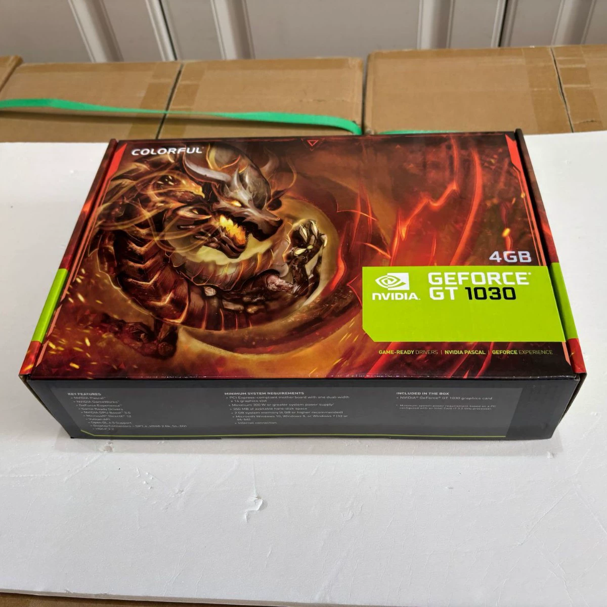 Seven/Rainbow Graphics Card GT1030 4G DDR3 Gold Edition