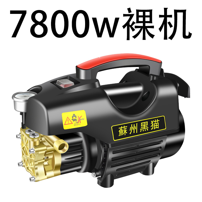 Portable car washer — Other Adjustable Portable - 7800w-bare-machine-with-pressure-gauge