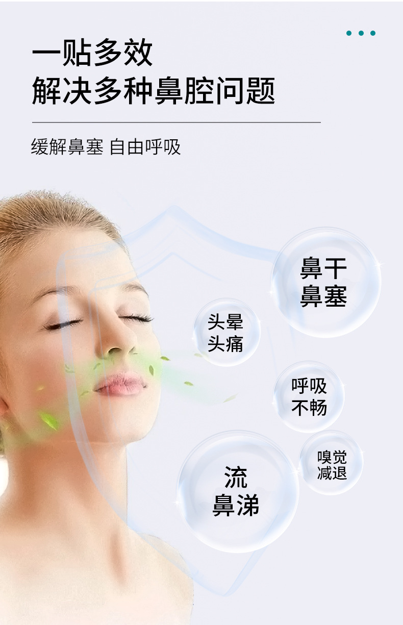 Nasal Comfort Patch for Adults and Children 6 Patches per Box External Nasal Application quality and texture