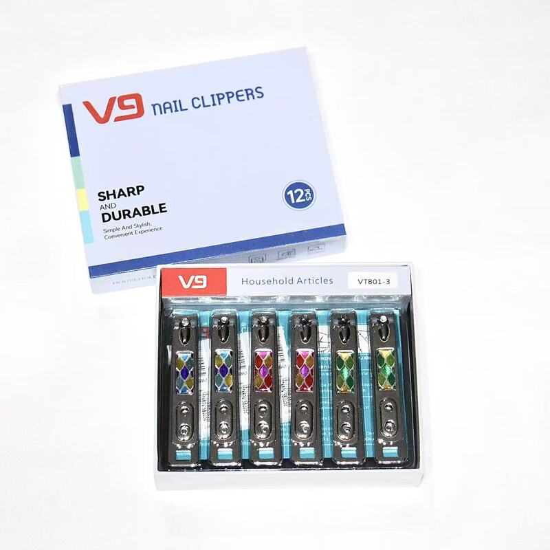 Jinda V9 Vt801-3 Stainless Steel Nail Clippers Household Portable Single Large Oblique Mouth Comes with Grinding File Jinda V9 Vt801-3 Stainless Steel Nail Clippers Household Portable Single Large Oblique Mouth Comes with Grinding File