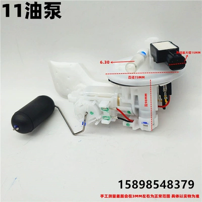 Fuel tank: Lifan, Zongshen, Qianjiang electric-injection - 11-oil-pump