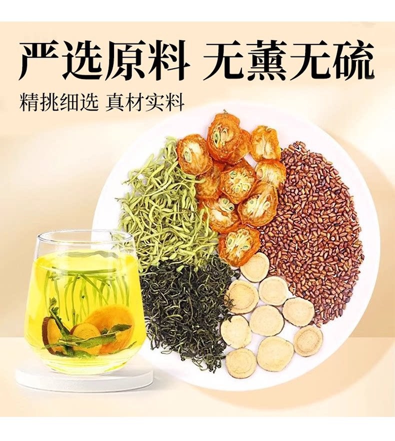Dandelion Kumquat Tea Bags with Licorice Honeysuckle and Chrysanthemum 150 Count Herbal Wellness Tea quality and texture