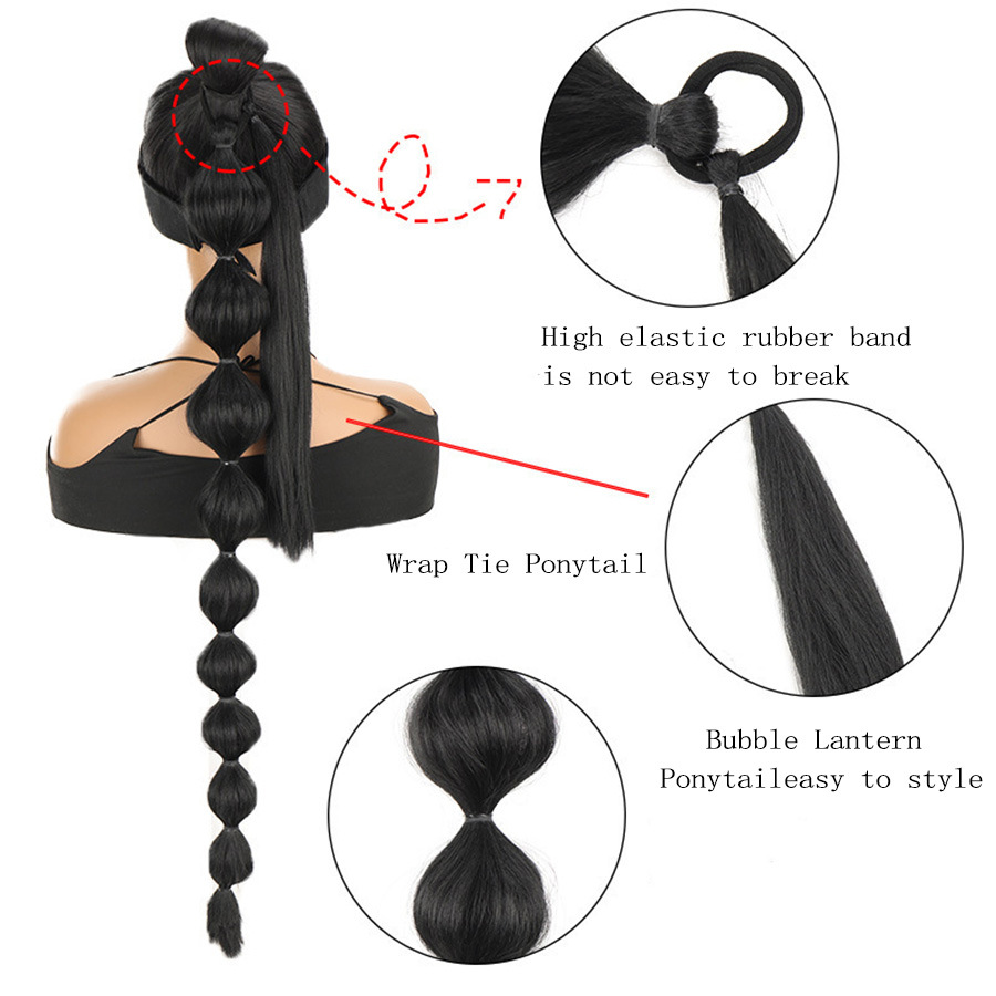 Party Occasion Women's Casual Party High Temperature Wire Ponytail Wigs