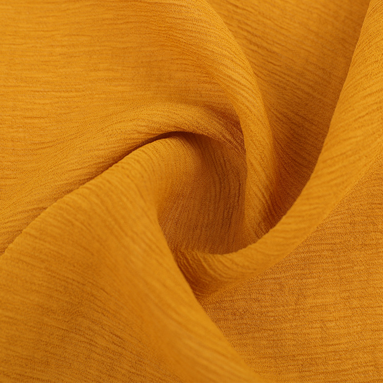 20D*120D锦纶人丝树皮皱布 染色化纤混纺面料 锦纶染色绉布人丝绉