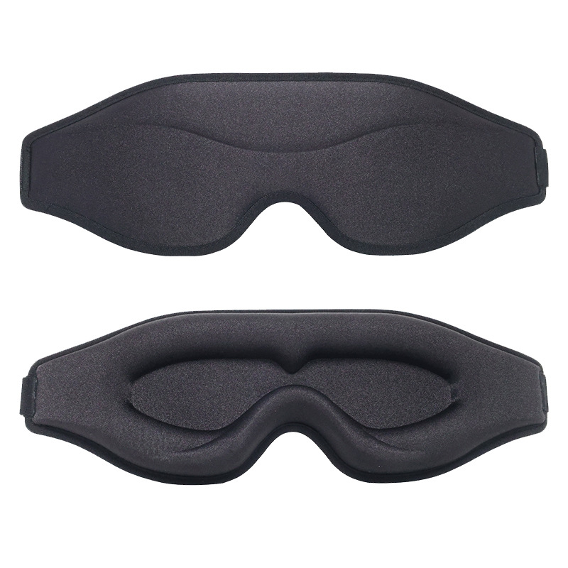 Amazon venta caliente nueva máscara de ojos 3D para hombres y mujeres siesta de viaje descanso universal sombreado respirante máscara de ojos de sueño estereoscópica