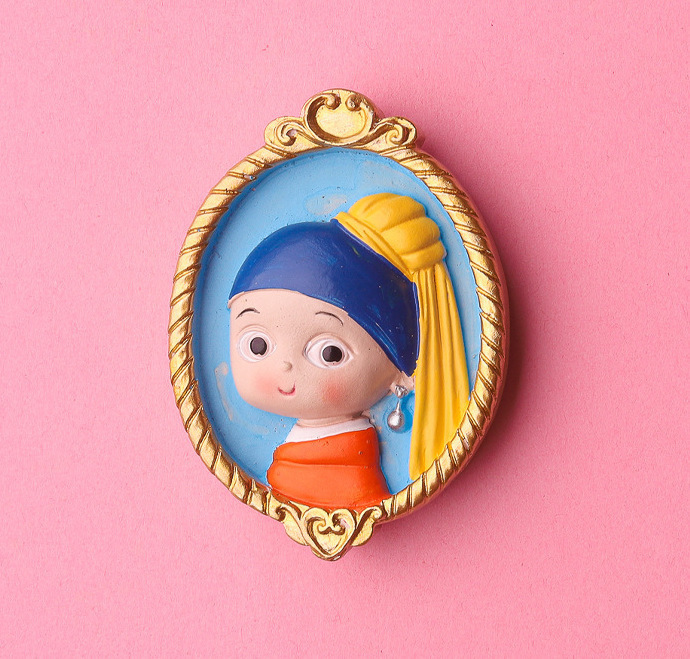 5 珍珠耳环的少女