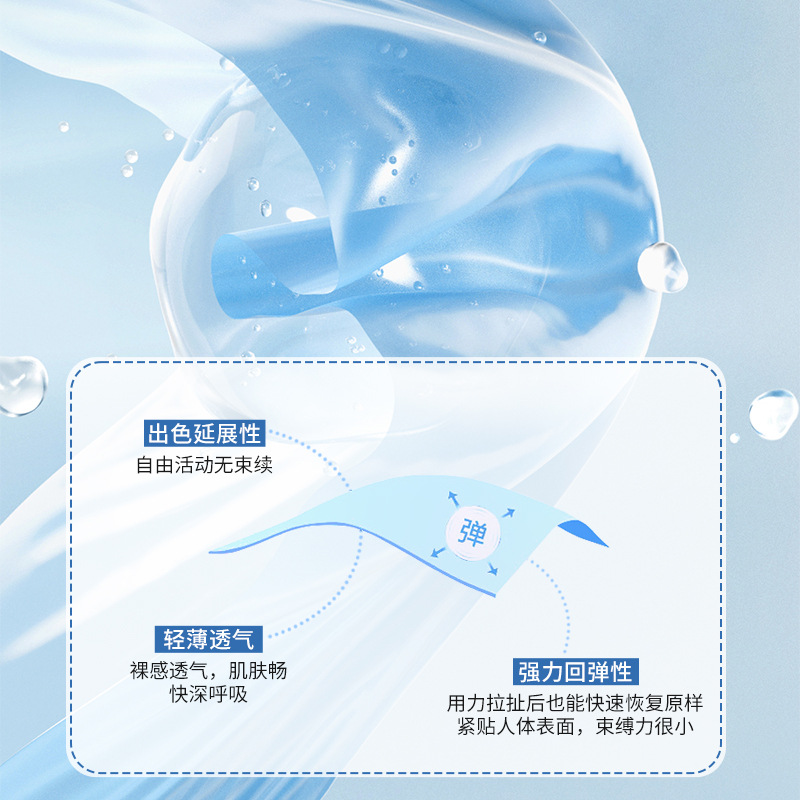 Shunai Mei Silicone Gel Private Swimming Protection Patch, Waterproof Pool Isolation Anti-Infection Private Protection Patch