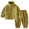 Children's set, autumn summer clothing, velvet pijama, wholesale, increased thickness