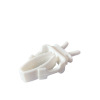 Birds with vegetable clips, fruits snack cage accessories, white clip