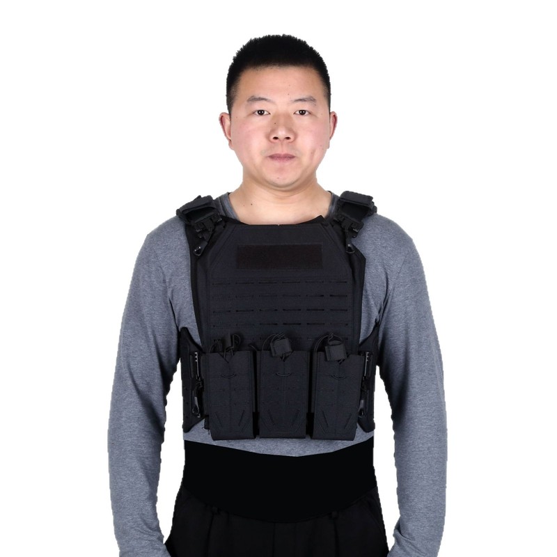 多功能战术马甲户外CS装备作训服野营快拆战术背心防刺背心防刺服|undefined