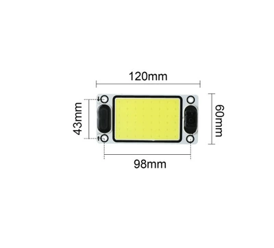 Light Car Reading Light Compartment — Other lights - length-120-height-60-universal-three-wires