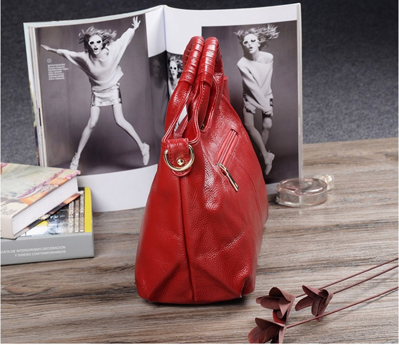 Túi tote nữ cỡ lớn đeo vai cầm tay thời trang — Xám nhạt chi tiết 5