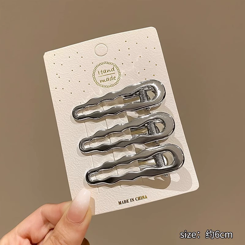 Заколка hairgrip для чёлки, 2 карат, простой элегантный дизайн — коллекция 2023