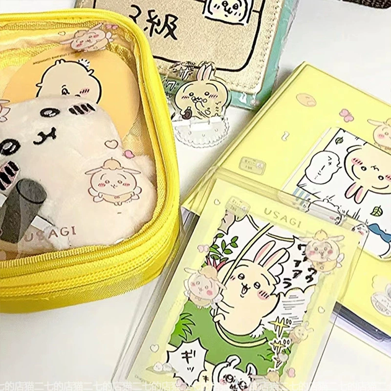 Small Clear Pouch, PVC Keyring Wallet, 16×11×3 cm, Zippered Cute Storage Case
