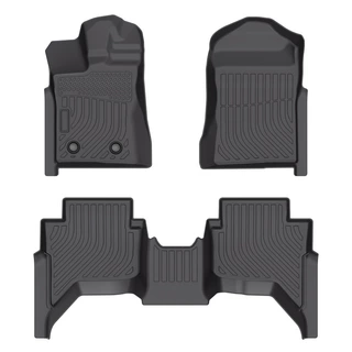 北美适用于Ford Ranger Supercrew福特专车专用全天候TPE汽车脚垫