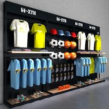 运动服装店展示架落地式鞋店鞋架商场户外专卖店男装货架
