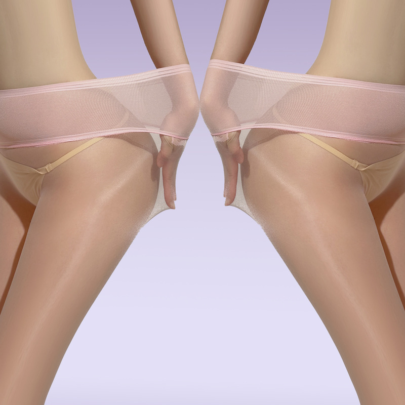 New Style 360 Invisible High-Waisted Seamless 1D Ultra-Thin Mesh High-Transparency Matte Pantyhose Plus Size B74
