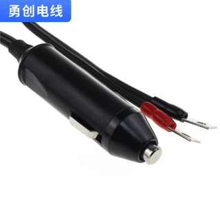 车载点烟器延长线12V24V车载电器电源车充插头纯铜插座延长线现货