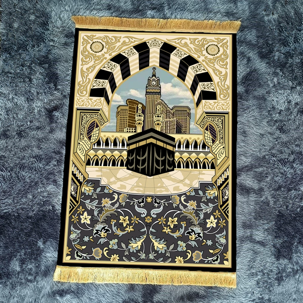 Складывающийся этнический нескользящий коврик, стираемый, 70×110 см (также 80×120 см)