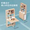 Scandinavian highchair, storage system for food for table