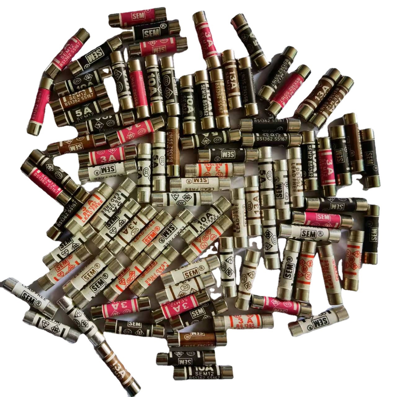 SEM12 SS167保险丝,SEM保险丝 3A5A10A13A保险丝插头保险丝