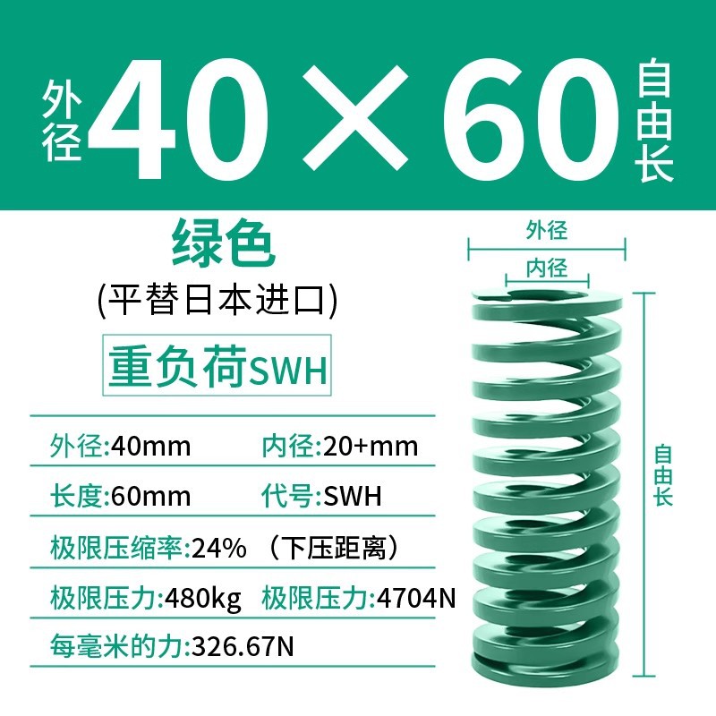 합금강 녹색 40×60
