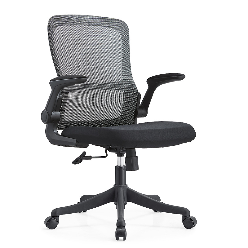 017-16 - J0033B * Negro (apoyo plegable de algodón + reposabrazos + pies de nylon) dos piezas / caja 63 * 40 * 63 * 24KG