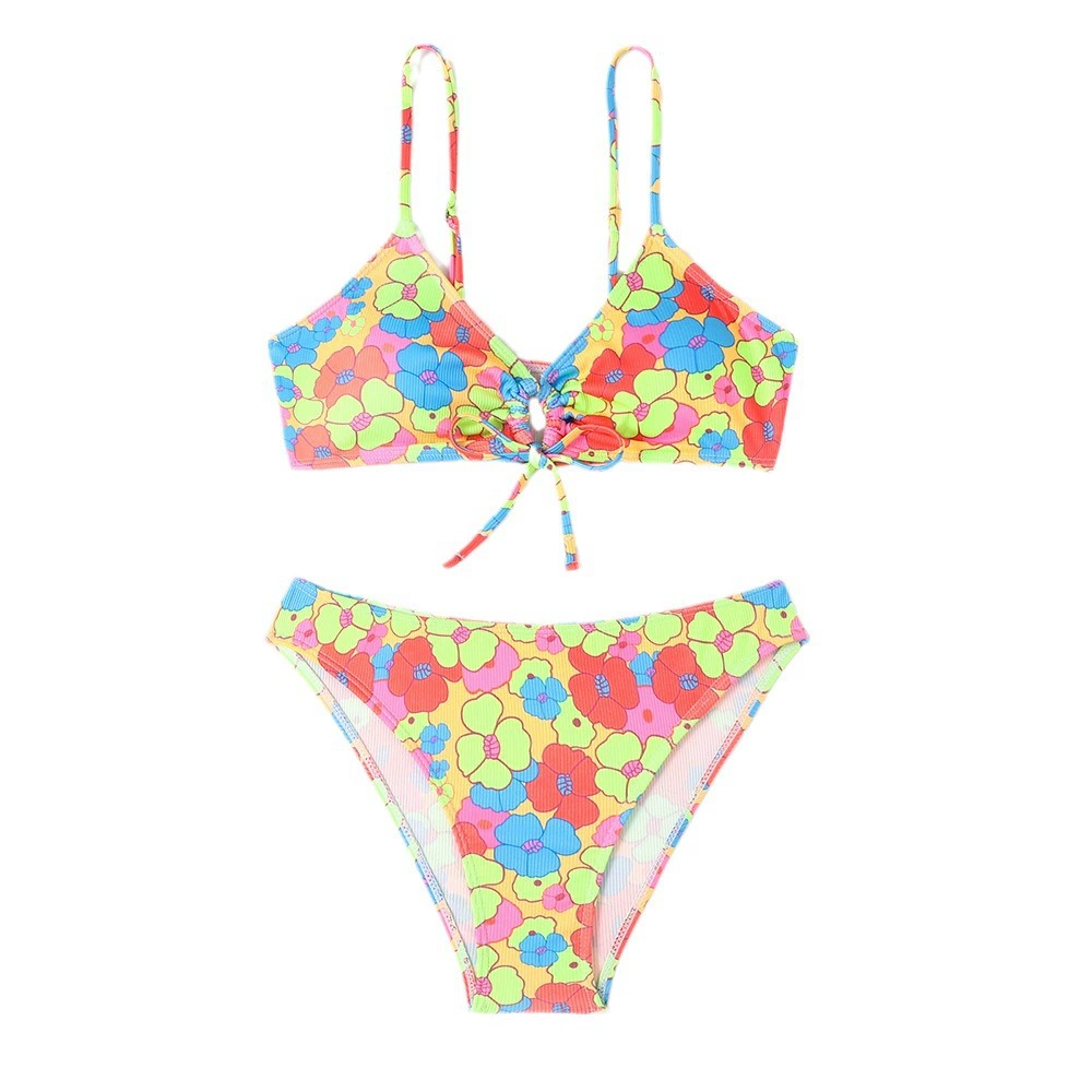 Sexy swimwear, floral print, tight, for import