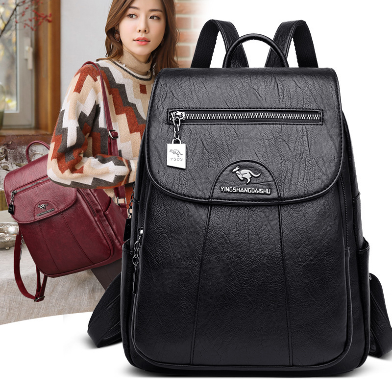Women's Backpack, Retro, Versatile, New Style, Large Capacity, Casual, Fashionable, Multifunctional, High-End Bag Wholesale Women's Backpack, Retro, Versatile, New Style, Large Capacity, Casual, Fashionable, Multifunctional, High-End Bag Wholesale