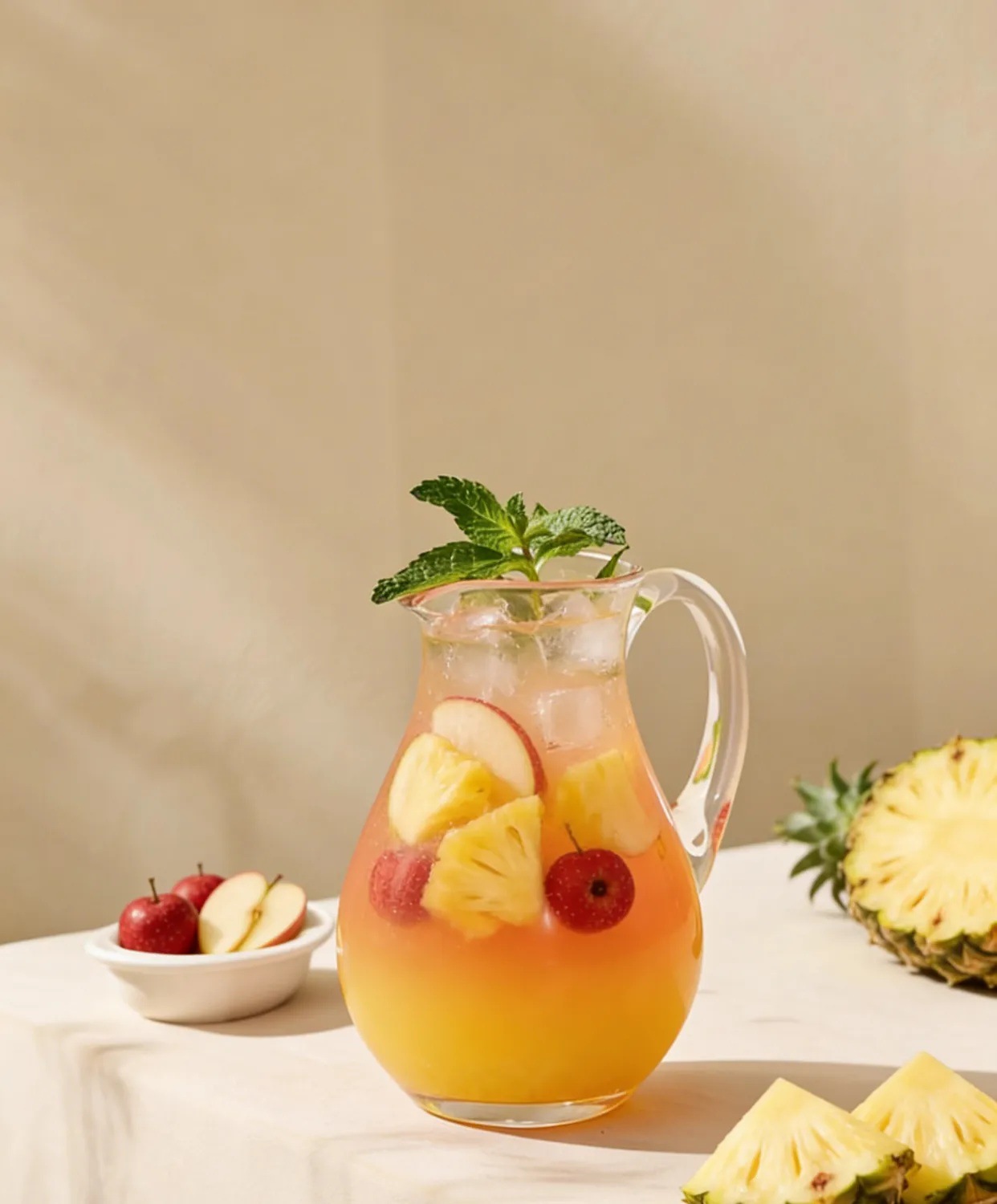 Apple Pineapple Hawthorn Fruit Tea with Rose and Longan 20g x 5 Bags Hot Brew Summer Drink key features