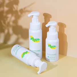 泡沫瓶圆肩 200/250/300ml按压慕斯泵空瓶 pet塑料白色洗发水瓶子