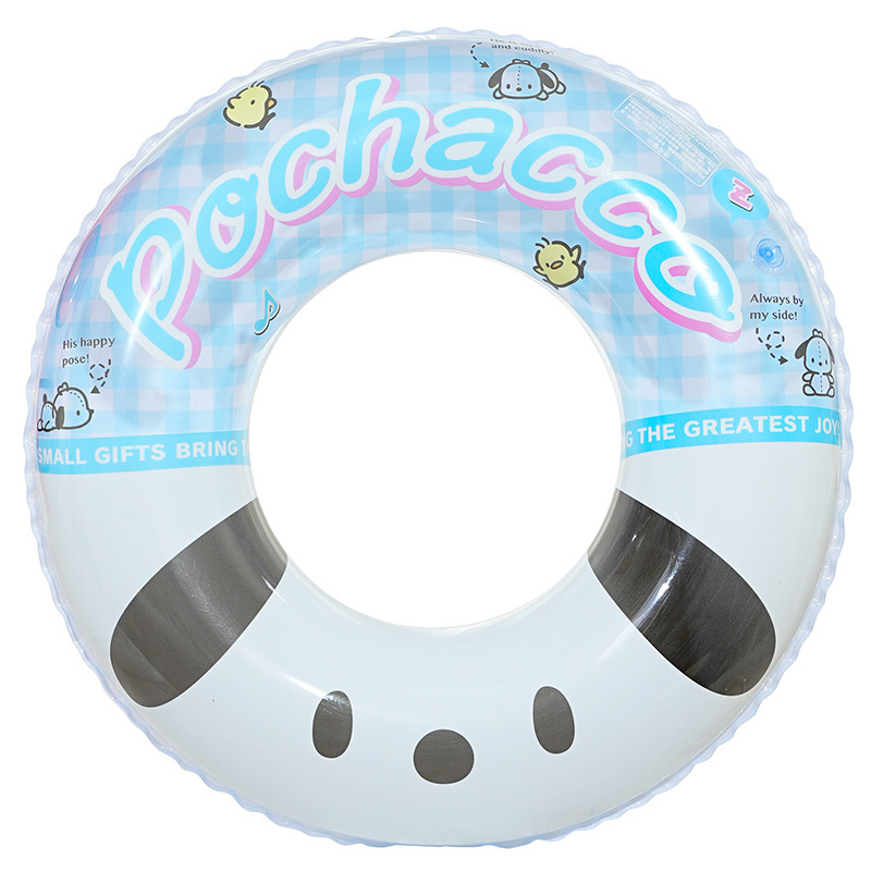 Anillo de natación infantil de dibujos animados en stock, flotador inflable para axilas, flotador grueso para bebé, anillo flotante, anillo de natación para agua al por mayor.